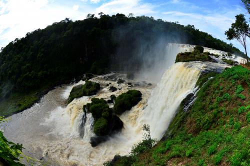 The Iguacu Falls